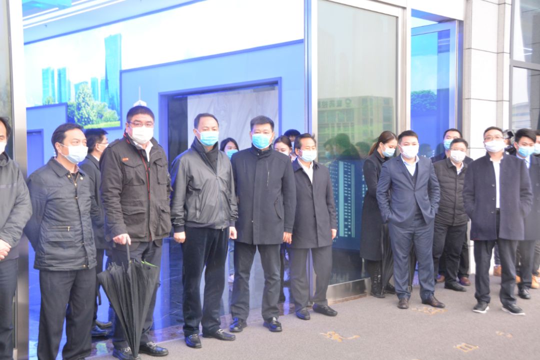 长沙市委副书记、代市长郑建新一行调研NG娱乐环境长沙中联产业园