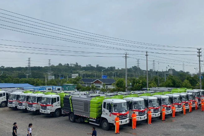 15天！NG娱乐环境快速响应客户需求，顺利交付约3000万元环卫装备